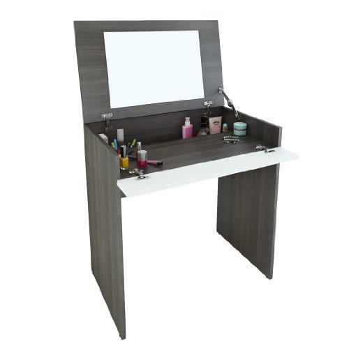 Nexera Allure Vanity, Ebony and White