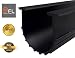 Garage Door Bottom Seal Weather Stripping, T-end Rubber Sealing Replacement Kit, 3-3/4" Width, 20" Long