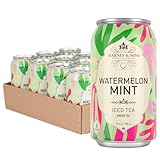 Harney & Sons Watermelon Mint Green Iced Tea, 12 oz can (Pack of 12)
