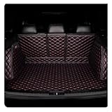 Die Kofferraummatte ist handgenäht, hochwertig verarbeitet, mit feinen Kanten und stilvollen Linien.