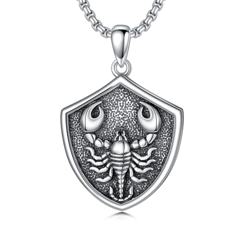Collier animal en argent 925 ROMANTICWORK pour homme et femme