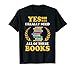 Buch Lesen Geschenk Bücher Bücherei Leseratte Bücherwurm T-Shirt