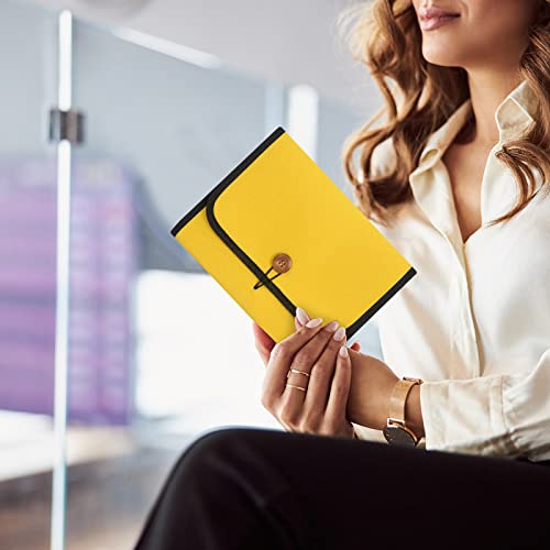 Hanging Jewelry Organizer, Foldable Jewelry Case Storage Rings, Necklaces, Hair Clips,Bracelets, Earrings, Hair Ties For Business Trip, Performance, Travel And Other Outdoor Activities (Yellow) #TOP1