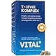 T-Level Testosteron¹ Kapseln - hochdosiert mit Shilajit, Ashwagandha KSM-66®, Maca schwarz, Bockshornklee, Tribulus, Cordyceps, Bor, Aminos - vegan - 120 Kapseln für 2 Monate - Vital25®
