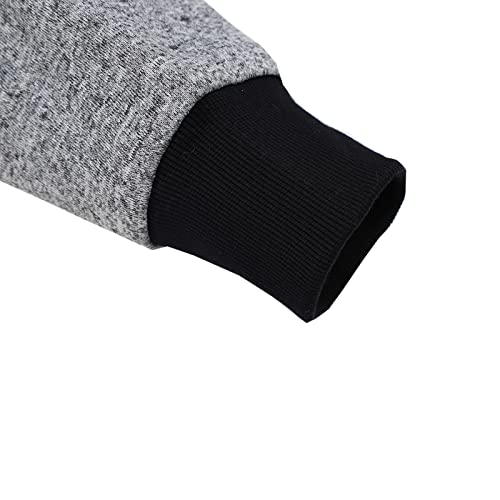 Image of Gary Com Heavyweight Sherpa Hoodies for Men, Thick Fleece Lined Full Zip Up Winter Warm Sweatshirts Work Jackets