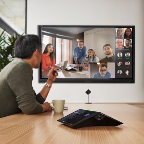 HP Presence Small Space Solution Plus AI Camera with Microsoft Teams Rooms Intel Core i5 i5 8 Go DDR4 SDRAM SSD Windows 10 IoT Enterprise Bureau - vue 10