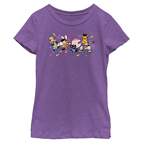 Fifth Sun Paul Frank Skate Party Girls Short Sleeve Tee Shirt