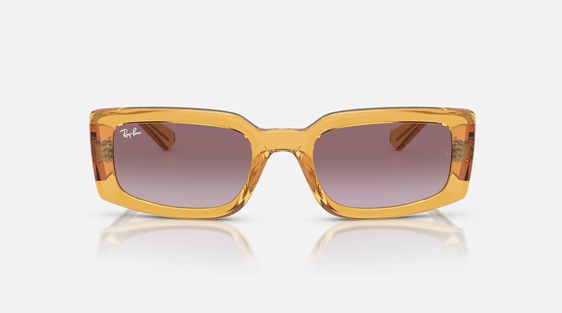 Ray-Ban Womens Rb4395f Kiliane Low Bridge Fit Square Sunglasses