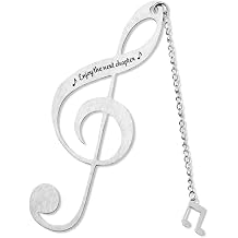 Music Gifts for Students from Teacher Musical Note Bookmark Music Lover Composer Gifts for Women Men Musician Birthday Retirement Graduation Gift Reading Book Lover Christmas Gift for Guitar Player