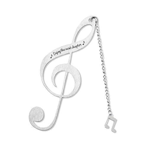 Music Gifts for Students from Teacher Musical Note Bookmark Music