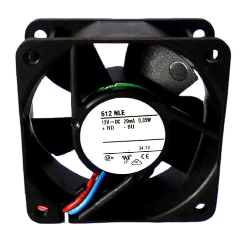 612NLE ventilateur silencieux 12VDC 0.35W basse consommation