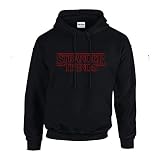 sudaderas stranger things primark  GLND Sudadera Stranger Things con Capucha e Impresion de Terciopelo Premium 270grs (M)