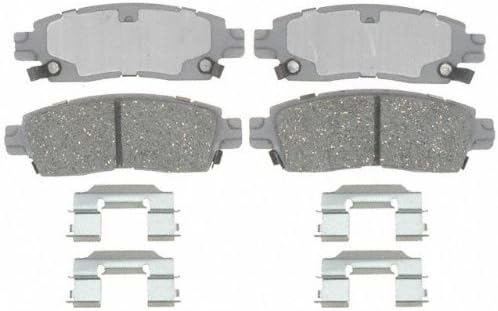 ACDelco Silver 14D883CH Ceramic Rear Disc Brake Pad Set with Hardware