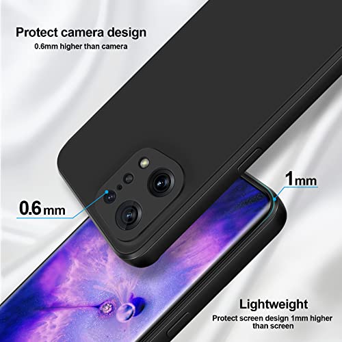 GiiYoon Case Compatible with OPPO Find X5, Silky-Soft Touch Full-Body Protective Phone Silicone Case - Image 3