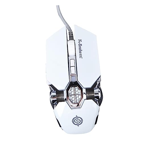 1pezzi Mouse Gaming Ergonomico Rgb Per Computer Per Ufficio e Gioco Alta Precisione Design Confortevole Compatibile Con Laptop