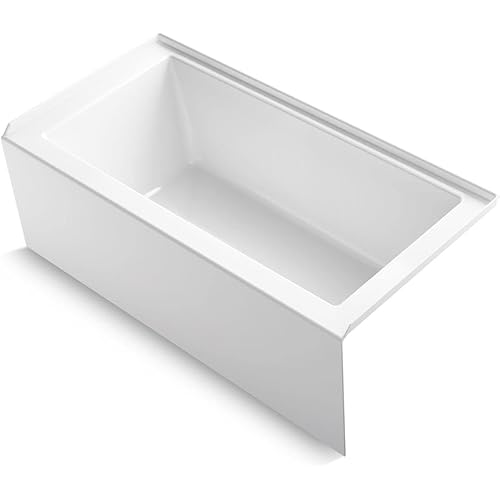 Kohler 60" x 30" alcove bath with integral apron, integral flange, and right-hand drain