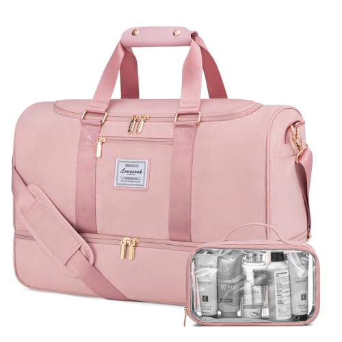 LOVEVOOK Reisetasche Sporttasche Damen, Kliniktasche Geburt Weekender Damen...