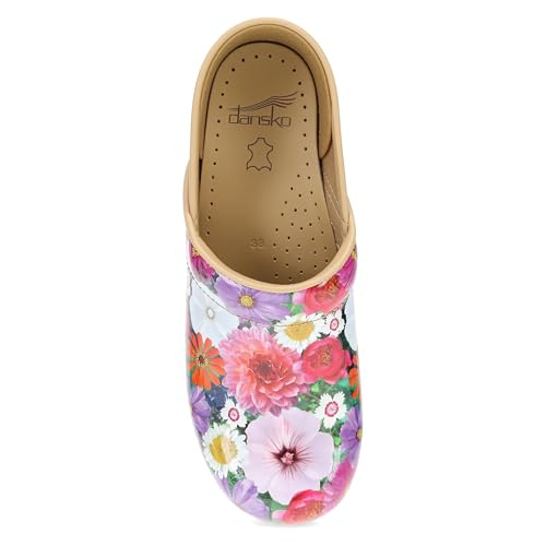 Image of Dansko Professional Slip-On Clogs for Women - Rocker Sole and Arch Support for Comfort - Ideal for Long Standing Professionals - Nursing, Veterinarians, Food Service, Healthcare Professionals
