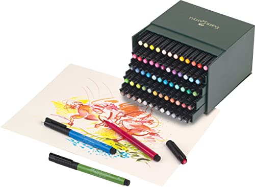 Faber-Castell-60-Piece-Pitt-Artist-Brush-Pen-Set-Gift-Box