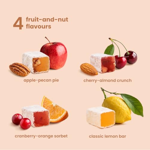 Liberty Orchards, Dessert Delights - Fruit and Nut Candies - Turkish Delights Lokum Candy - Natural, Vegan, Gluten-Free - 10 Oz. - image 3