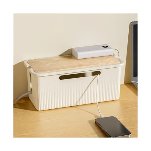 Organisateur pour fils électriques L : rangez vos chargeurs et prises de bureau