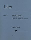 Venezia e Napoli für Klavier: Supplément aus Années de Pèlerinage 2: Instrumentation: Piano solo (G. Henle Urtext-Ausgabe) - Franz Liszt, Hrsg.: Ernst Herttrich 