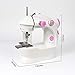 NEX Mini Sewing Machine for Beginners, Portable Dual Speed Sewing Machine with Needle Protector, Kids Women Household and Travel