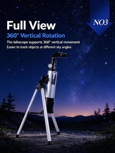 ChayWillow Refractor Telescope 50mm Aperture 360mm Focal Length - image 9