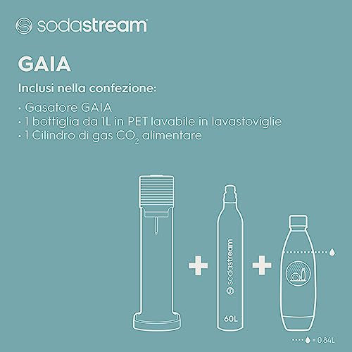 Máquina de Água com Gás Gaia Branca