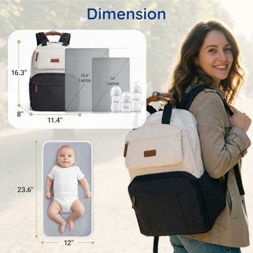 mommore Diaper Bag Backpack