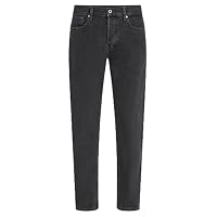 KARL LAGERFELD JEANS Uomo Tapered Denim Nero slavato 3432