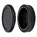 Produktbild JJC Gehäusedeckel + Objektivdeckel (hinten) für Canon RF-Kameras EOS R Ra RP R1 R3 R5II R5 R5c R6 R6II R7 R8 R10 R50 R100 usw. und RF Mount-Objektiv (1 Set)
