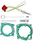 Faitio 12V Diesel Heater Glow Plug Repair Kit, 9Pcs 2KW 5KW 8KW Chinese Diesel Parking Heater Gasket Ceramic Ignition Plug, Replacement Parts for Diesel Heater, Car, Truck, and Boat