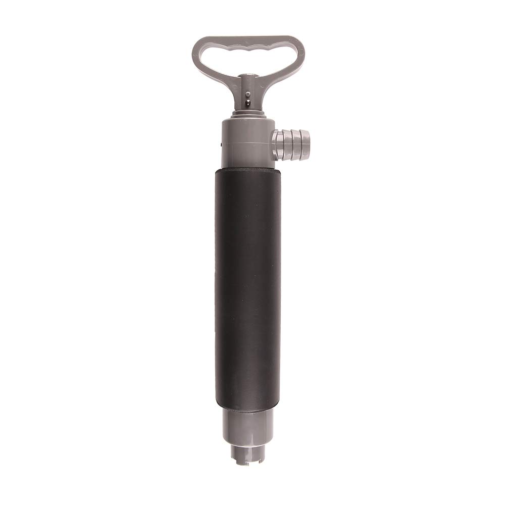 Kayak, pompa di sentina galleggiante, pompa manuale portatile per kayak, canoe e accessori per barche (argento grigio)