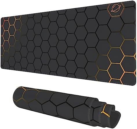 Red And Black Gaming Mouse Pad Large XL Desk Mat Camo Camouflage Long Extended Pads Big Mousepad Home Office Decor Accessories For Computer Pc Laptop: Mouse Pads - View #6