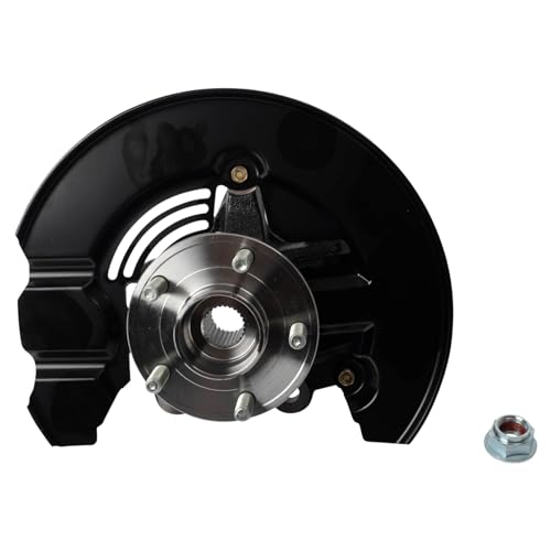 TRQ Front Right Steering Knuckle Assembly Kit Compatible with 14-18 Ford Transit Connect