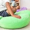 ECR4Kids SoftZone Flower Floor Pillow, Seating Cushion, Bright Green #5