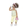 Butterick B6952A Children's Dresses, Tops, Shorts and Pants Sewing Pattern Kit, Design Code B6952, Sizes 3-4-5-6-7-8