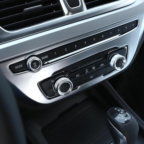 Bouton de Climatisation pour Toyota Supra 2019-2021 : Anneau de Décoration Intérieure Rouge