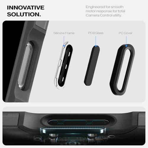 Image of Spigen Tough Armor MagFit for iPhone 16 Pro Max Case, Frost Black