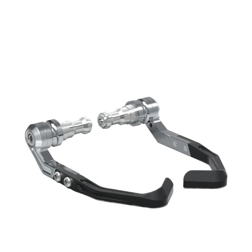 Beqlxta Grey Brake Lever Guard Motorcycle Levers Guard Brake Clutch Handlebar Protector For Gsx-R600 Gsxr600 Gsx-R750 Gsxr750 K2 K4 K6 K11 2000-2018(Grey)