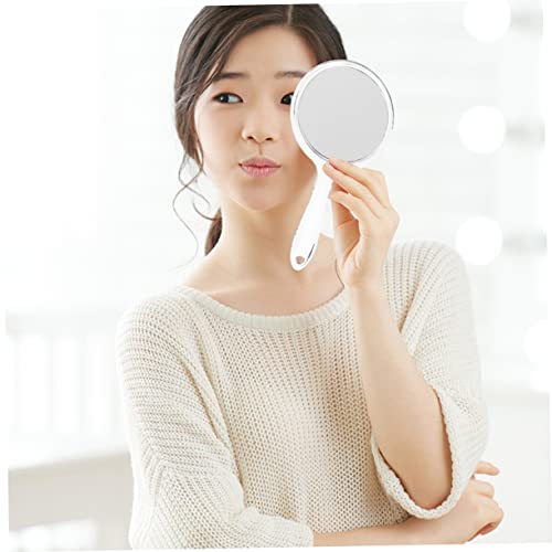 Espejos portátiles de maquillaje doble cara 3 pcs miniatura 4