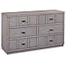American Woodcrafters Provo Double Dresser