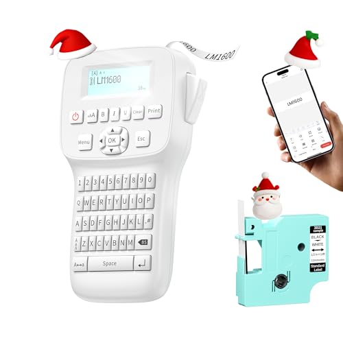 Bluetooth Handheld Label Maker with Tape and App