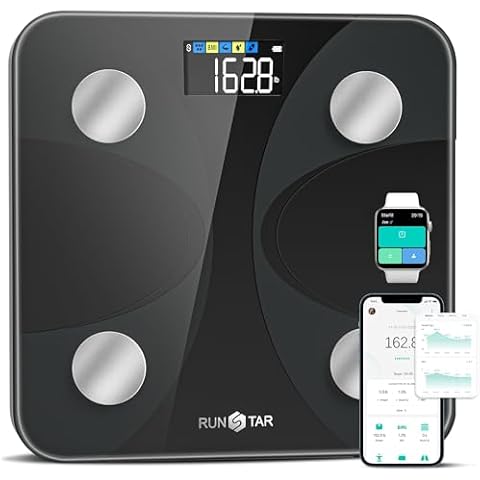 Runstar Digital Body Weight Scale with BMI Cover