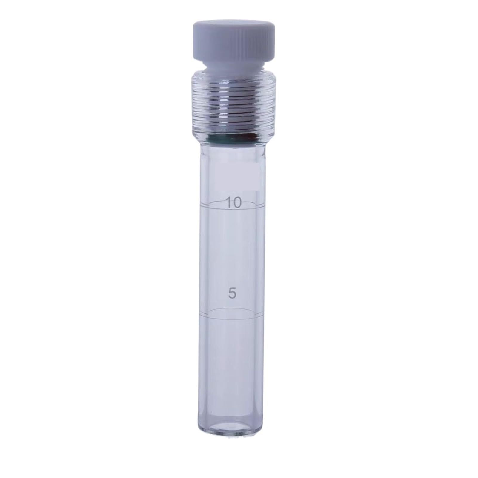 Borosilikatglasflasche， 1 STÜCK Glas-Farbmessrohr mit Schraube for Gesamtphosphor und Gesamtstickstoff, 5/10/25/50/100 ml, Glas-Druckflasche mit Schraube for Labor(100ml Round Bottom)