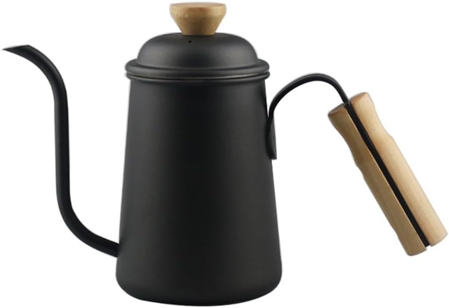 304 Stainless Steel Drip Filter 650ML Household Mouthed Long Pot Hand Brewed Coffee