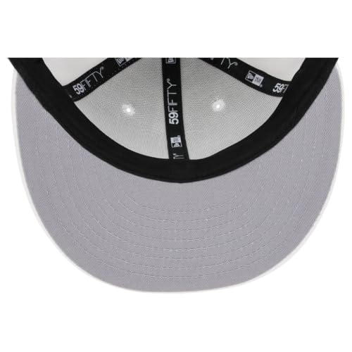 Image of New Era Blank Custom 59FIFTY Fitted Flat Bill Cap