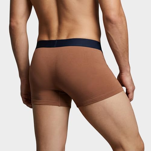 Image of Levi's Cotton Elite Trunk | Premium Men's Trunk Underwear | 4-Way Stretch | Outer Elastic Waistband | H-Pocket | Style 072 | Pack of 1