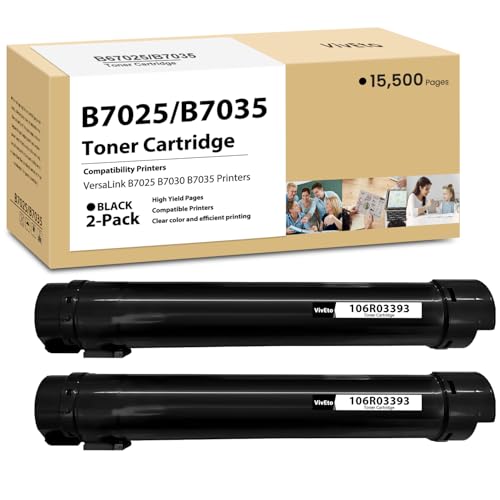 VersaLink B7030 B7025 B7035 Toner Cartridge Black 106R03393 with New Chip